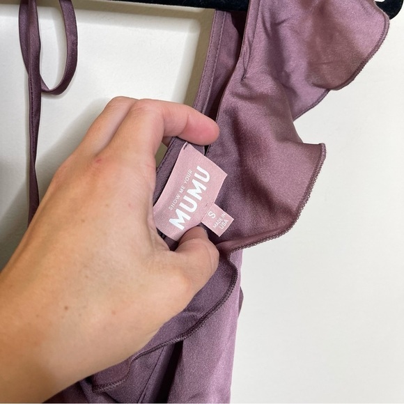 Show Me Your MuMu Samantha Ruffle Wrap Dress - Picture 4 of 4